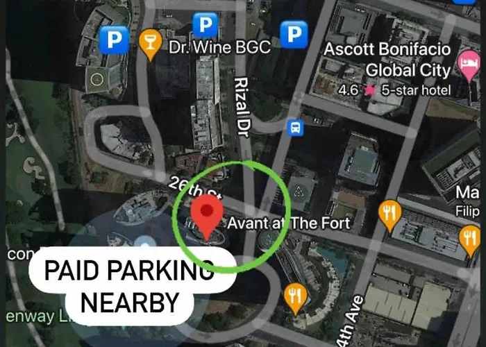 Apartment Avant At The Fort- View In Bonifacio Global Manila